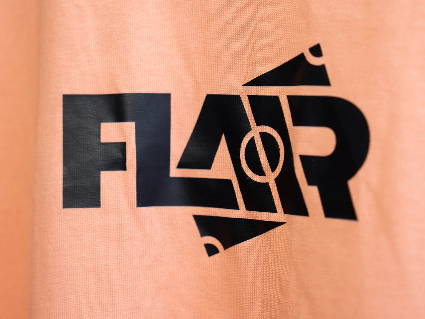 Flair Black Print Futsal Court T-Shirt