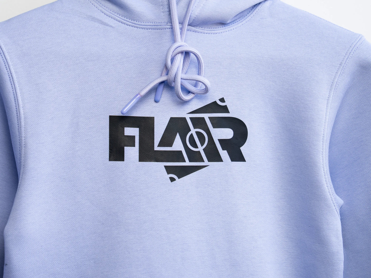 Flair Black Print Futsal Court Sweatshirt