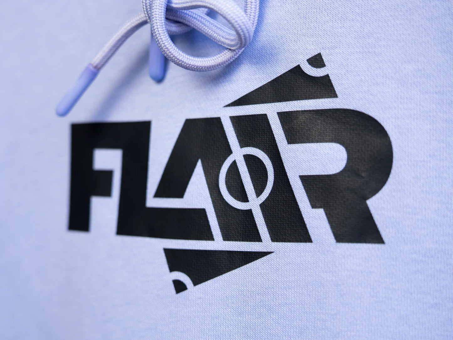 Flair Black Print Futsal Court Sweatshirt