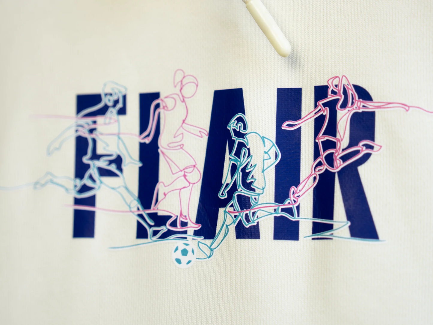 Flair Players Hoodie – Line Art Design