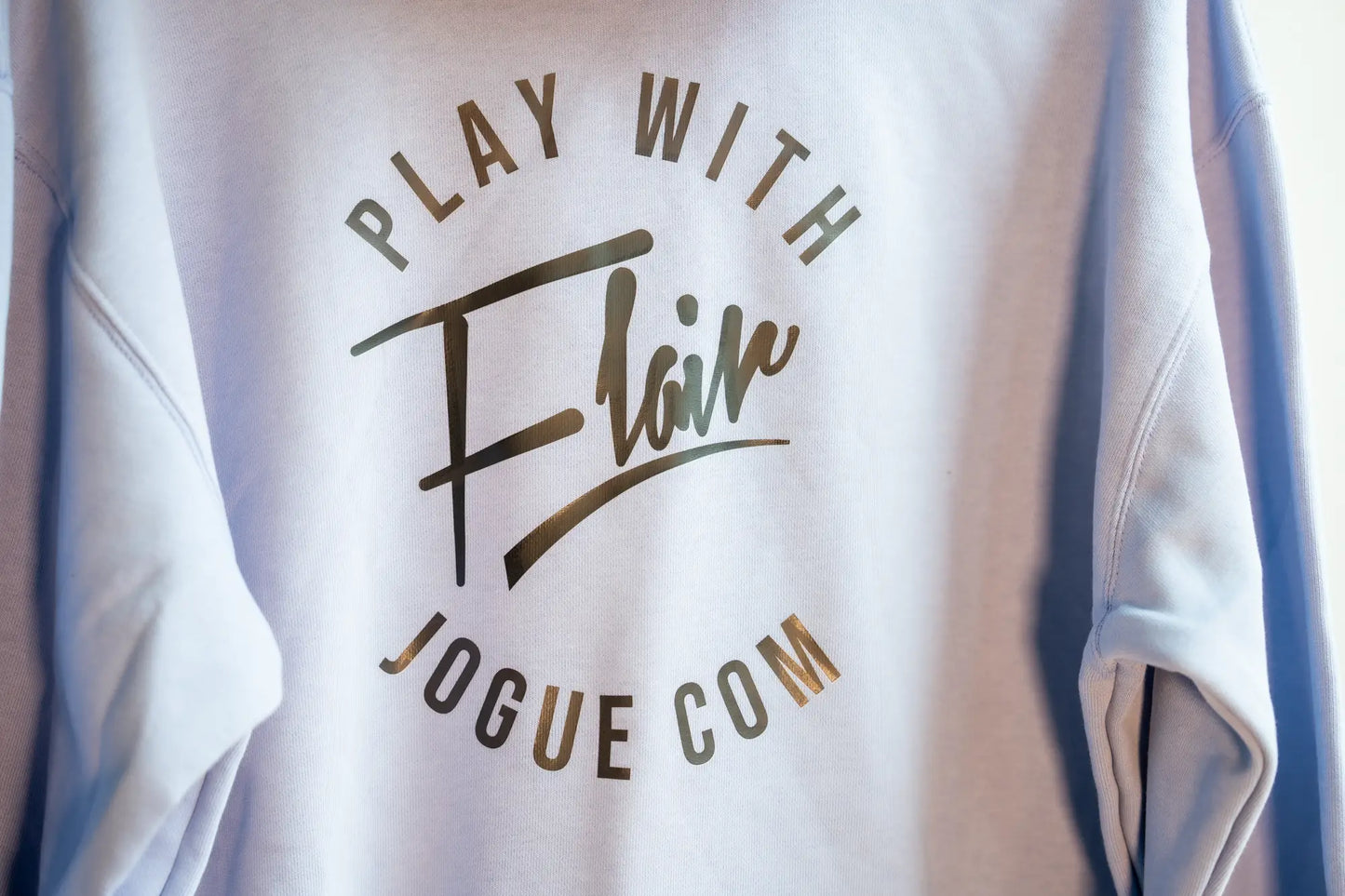 "Jogue com  Flair" Premium Cotton Sweatshirt