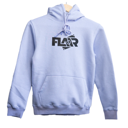 Flair Black Print Futsal Court Sweatshirt