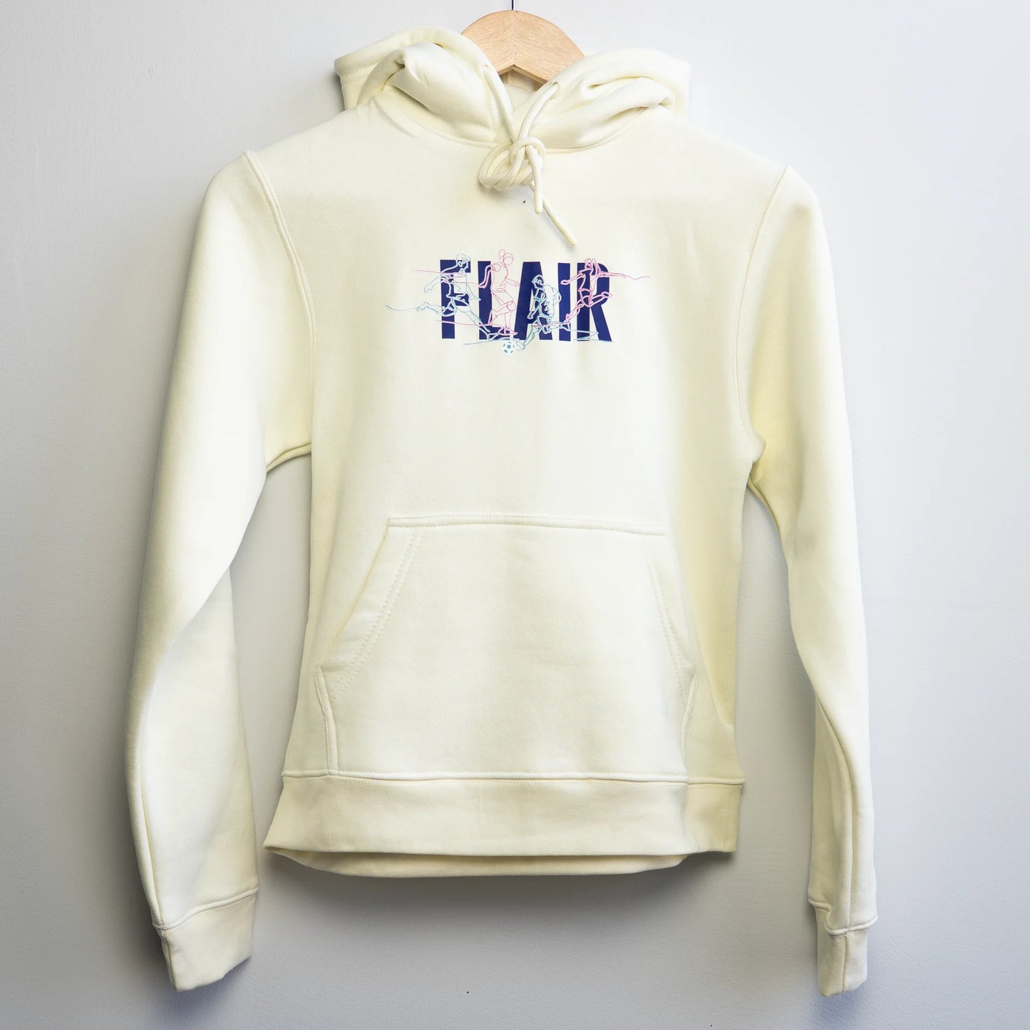 Flair Players Hoodie – Line Art Design