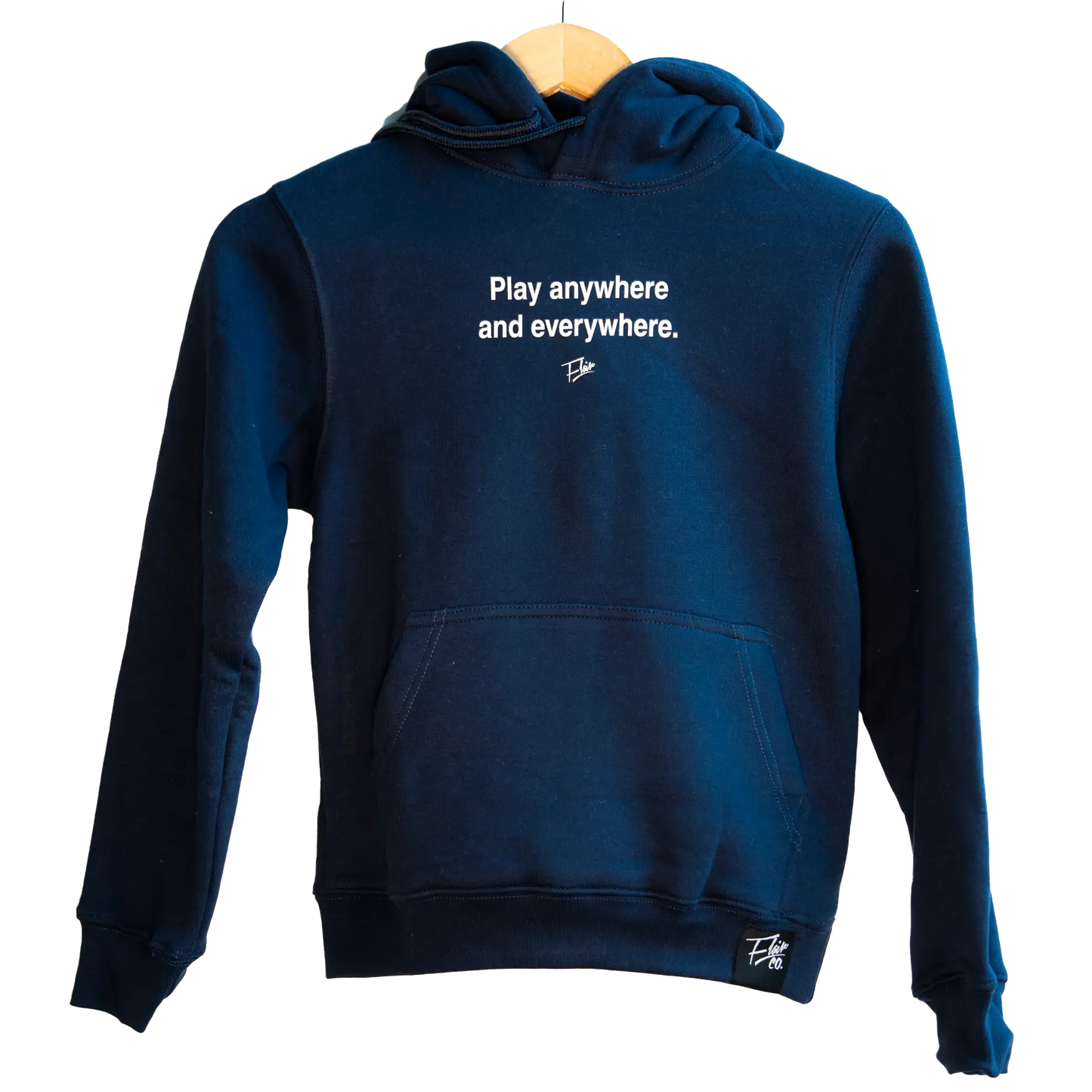 "Play everywhere and anywhere" Premium Cotton Sweatshirt